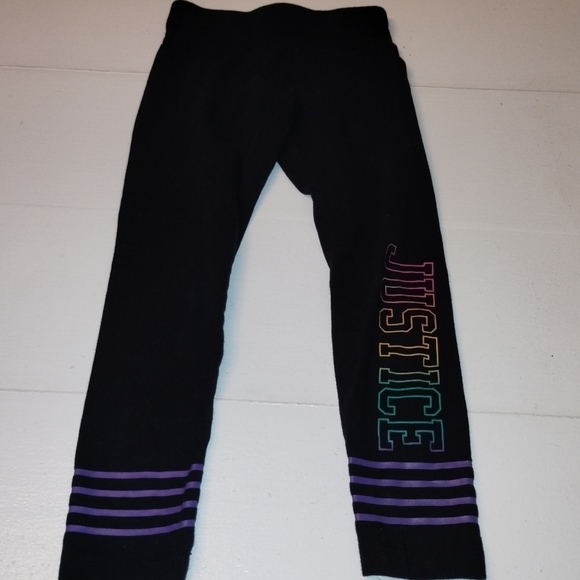 Girls Justice leggings size 7 - Picture 1 of 4